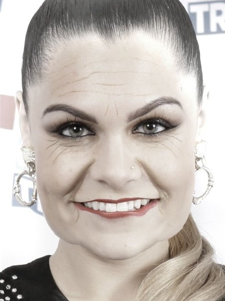 Jessie J in the AgingBooth