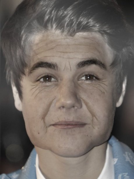 Justin Bieber in the AgingBooth