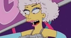 Lady Gaga in The Simpsons