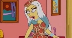 Lady Gaga in The Simpsons