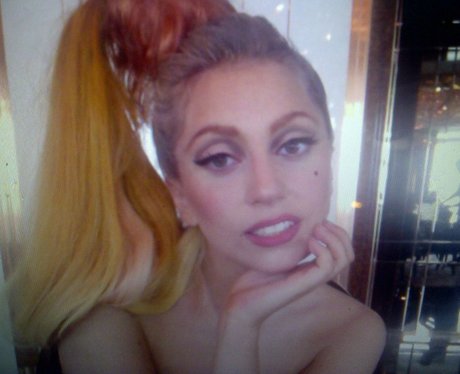 Lady Gaga selfie