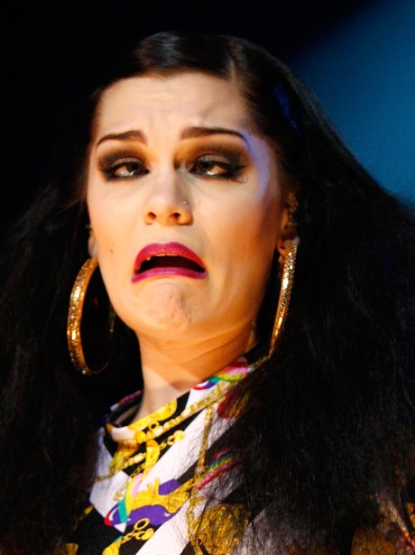 Jessie J sings live on stage
