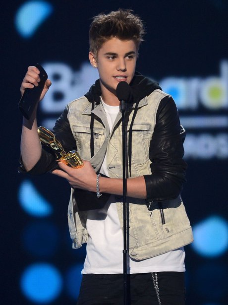 Justin Bieber at the 2102 Billboard Music Awards