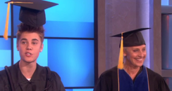 Justin Bieber graduates