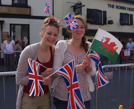 Olympic Flame in South Wales