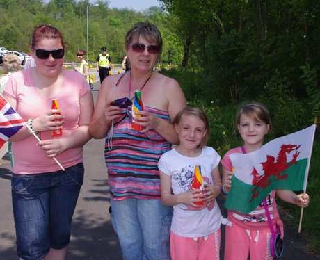 Olympic Flame in South Wales