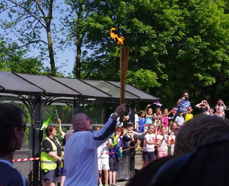 Olympic Flame in South Wales