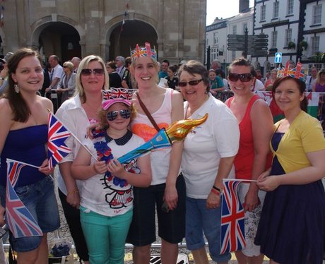 Olympic Flame in South Wales