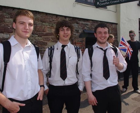 Olympic Flame in South Wales
