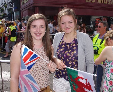Olympic Flame in South Wales