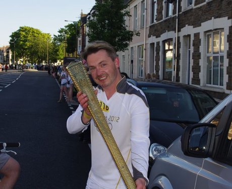 Olympic Torch Relay in Cardiff
