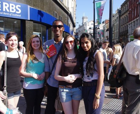 Olympic Torch Relay in Cardiff