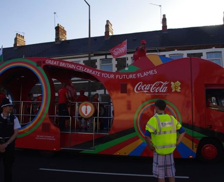 Olympic Torch Relay in Cardiff