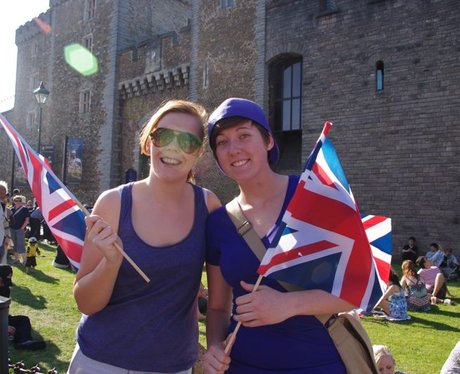 Olympic Torch Relay in Cardiff