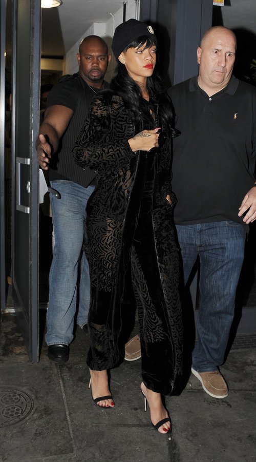 Rihanna store black jumpsuit