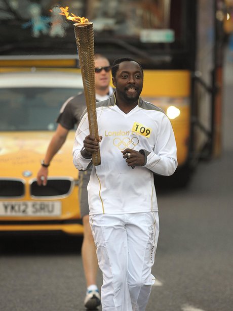 Will.i.am Olympic torch
