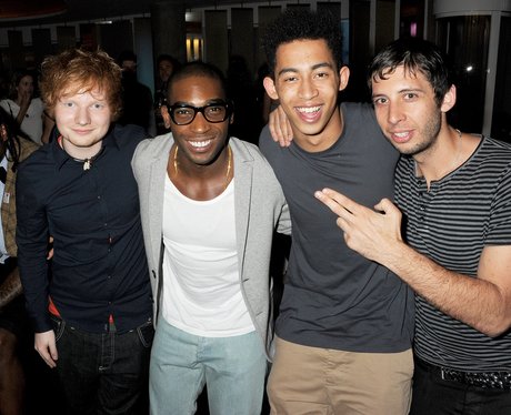 Ed Sheeran, Tinie Tempah, Jordan Stephens and Exam