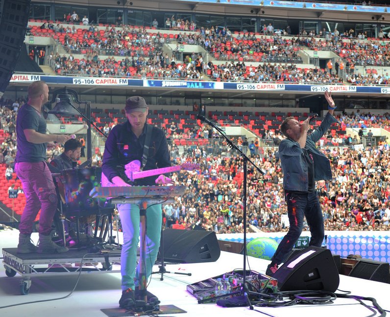 Coldplay live at the Summertime Ball 2012
