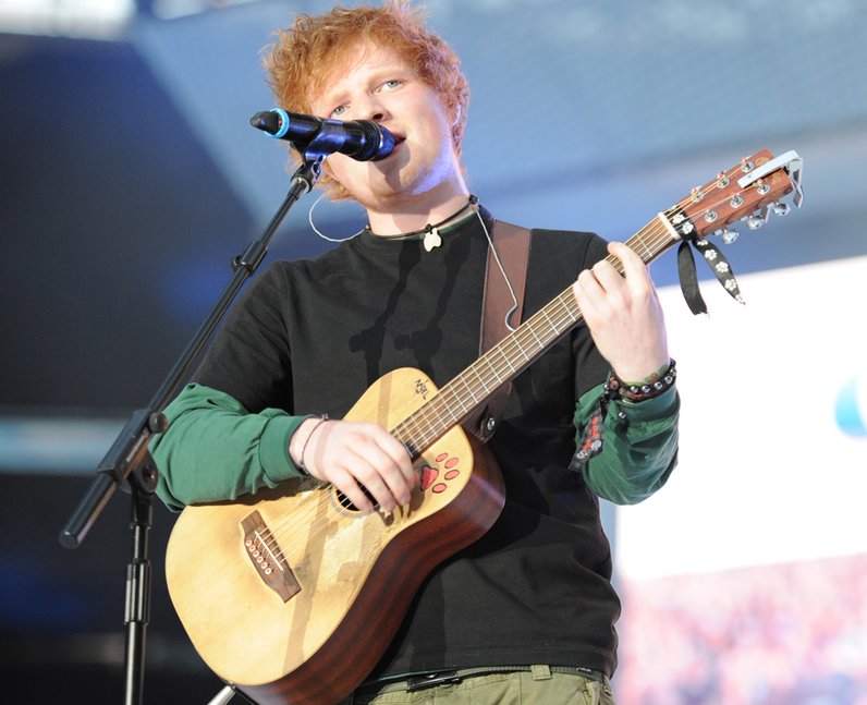 Ed Sheeran live at the Summertime Ball 2012