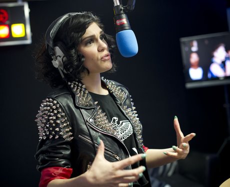Jessie J backstage at the Summertime Ball 2012