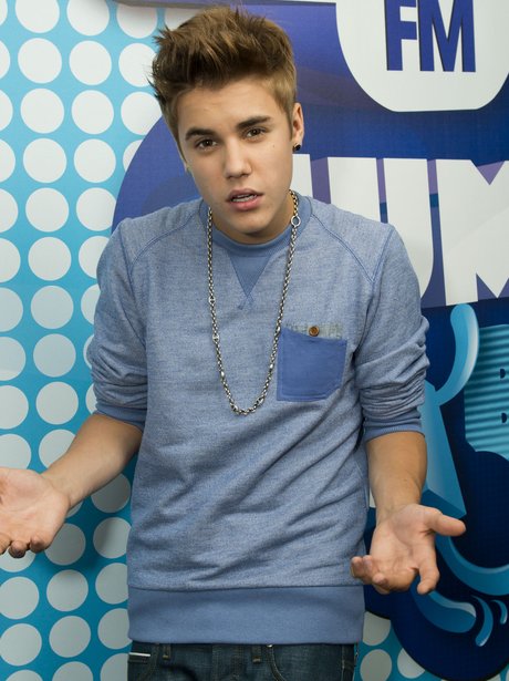Justin Bieber backstage at the Summertime Ball 201