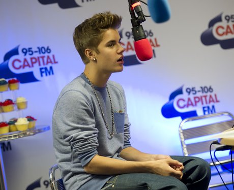 Justin Bieber backstage at the Summertime Ball 201