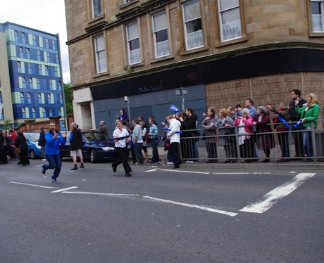 See what happened when the Olympic Torch came to G