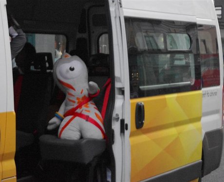 See what happened when the Olympic Torch came to G