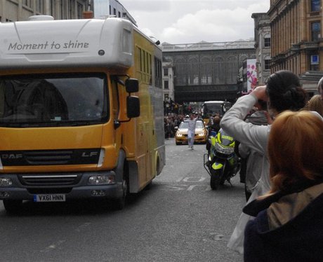 See what happened when the Olympic Torch came to G