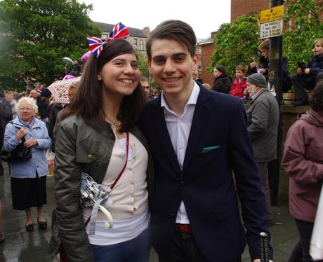 See what happened when the Olympic Torch came to G