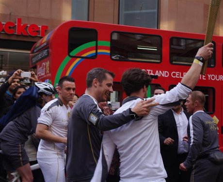 See what happened when the Olympic Torch came to G