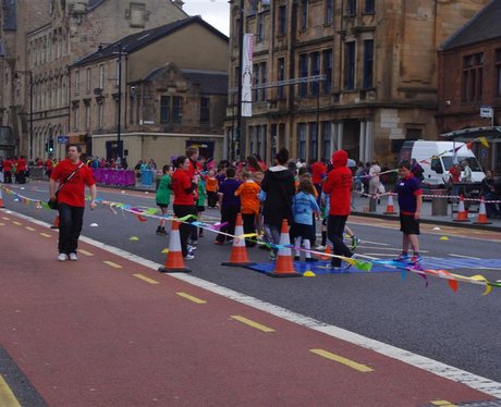 See what happened when the Olympic Torch came to G