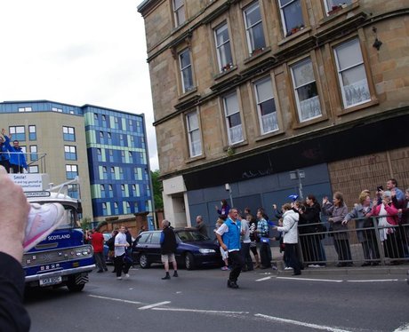 See what happened when the Olympic Torch came to G