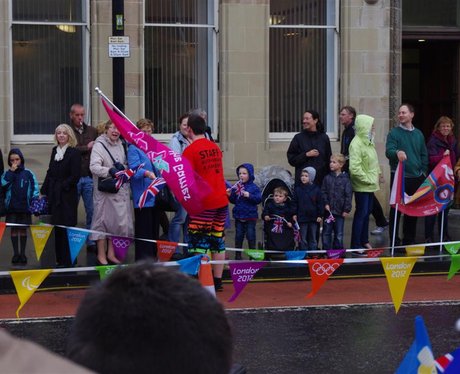 See what happened when the Olympic Torch came to G