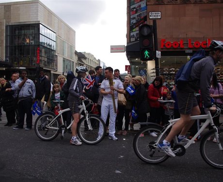 See what happened when the Olympic Torch came to G