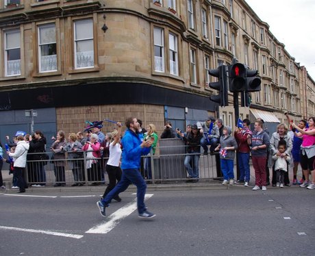 See what happened when the Olympic Torch came to G