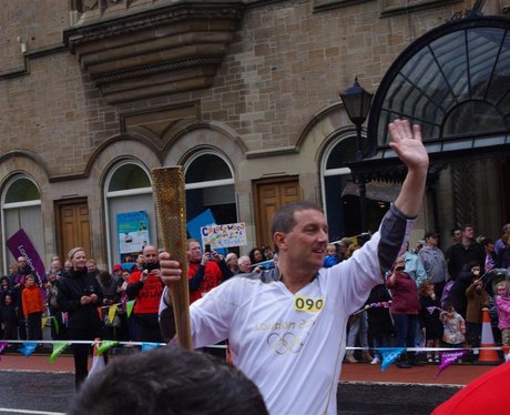 See what happened when the Olympic Torch came to G