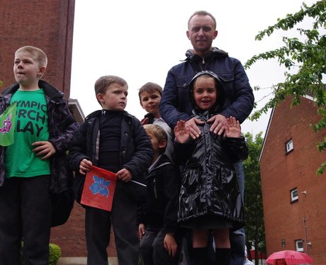 See what happened when the Olympic Torch came to G