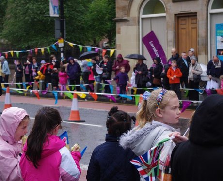 See what happened when the Olympic Torch came to G