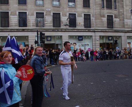 See what happened when the Olympic Torch came to G