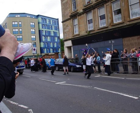 See what happened when the Olympic Torch came to G
