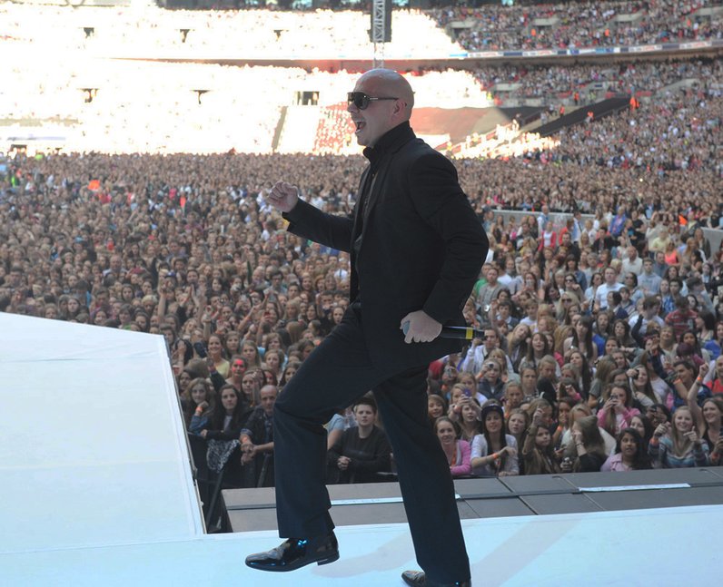 Pitbull live at the Summertime Ball 2012