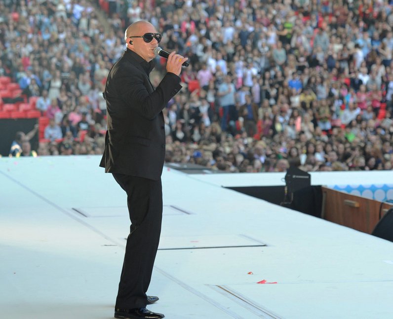 Pitbull live at the Summertime Ball 2012