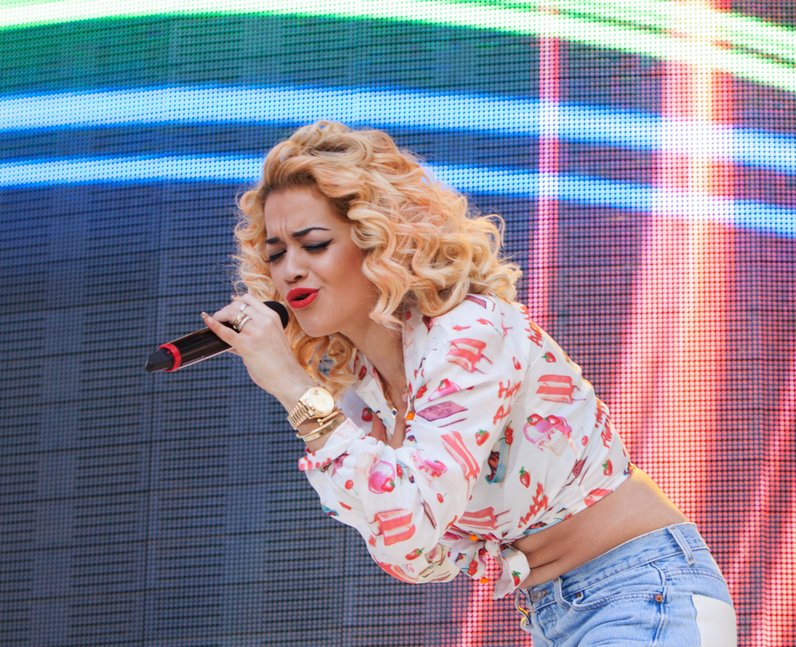 Rita Ora live at the Summertime Ball 2012