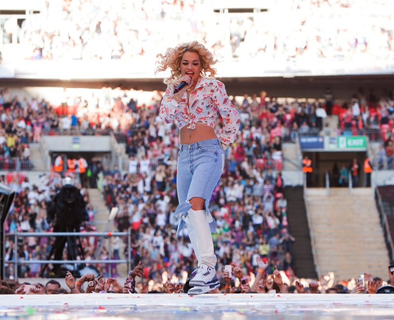 Rita Ora live at the Summertime Ball 2012