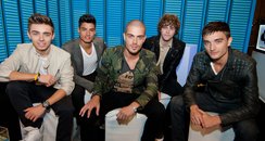 The Wanted backstage at the Summertime Ball 2012