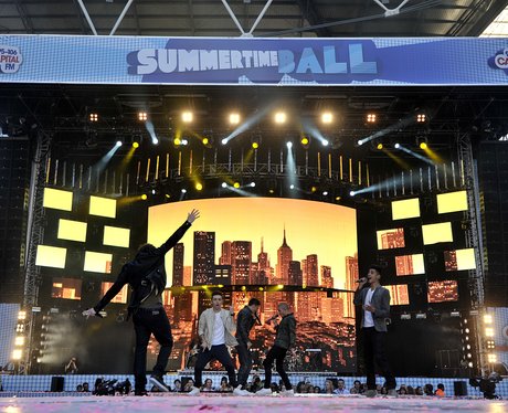 The Wanted live at the Summertime Ball 2012