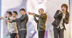 The Wanted live at the Summertime Ball 2012