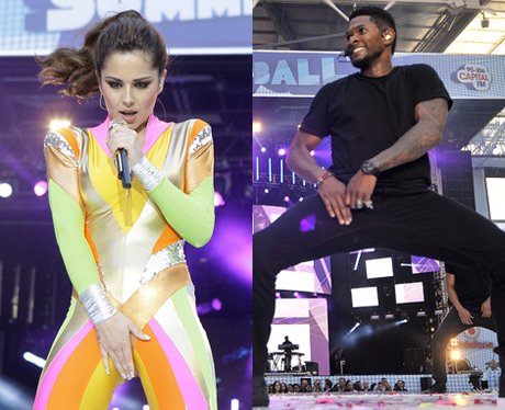 Cheryl Cole and usher