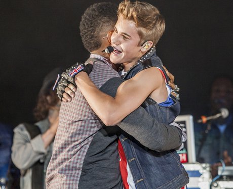 Justin Bieber live at the Summertime Ball 2012